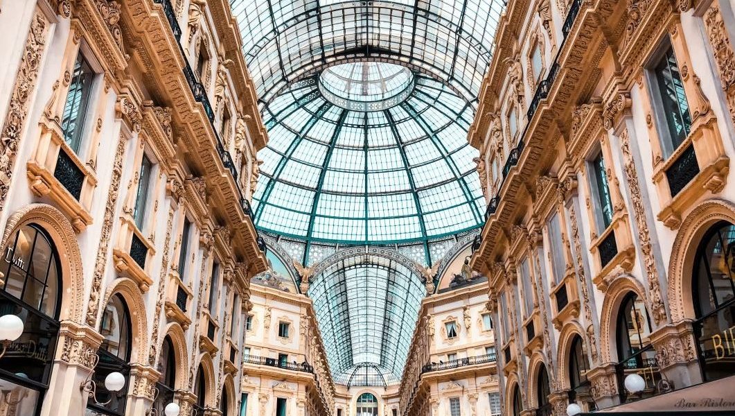 Galería Vittorio Emanuele II, Milán, Italia (Foto: Tove Liu)